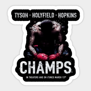 Champs Punch Out Boxing 1 Sticker